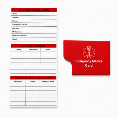 LifeTrove Medical ID Bracelet: Stainless Steel, Adjustable + Free Emergency Card